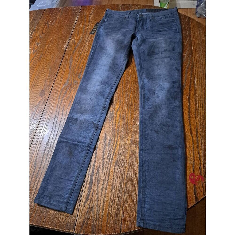 New 28" Resin New York City Grey Denim Jeans The Catalyst Skinny Streetwear